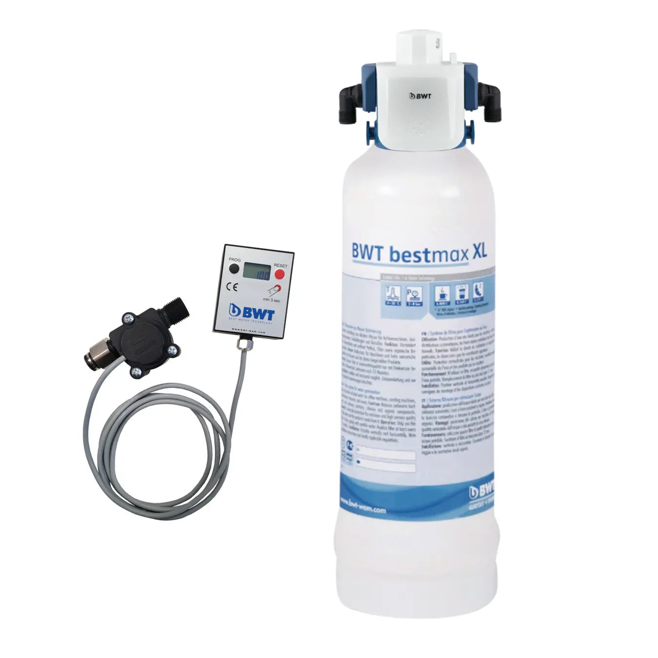 BWT bestmax XL Water Kit with besthead FLEX & Aquameter Bwt