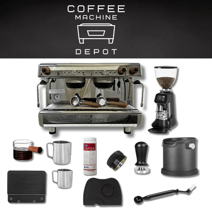 Casadio Undici A2 and Eureka Atom 75 Specialty Grinder Coffee Shop Bundle Casadio