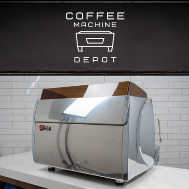 Wega Vela - Vintage Semi-Automatic 2 Group Commercial Espresso Machine - Coffee Machine Depot