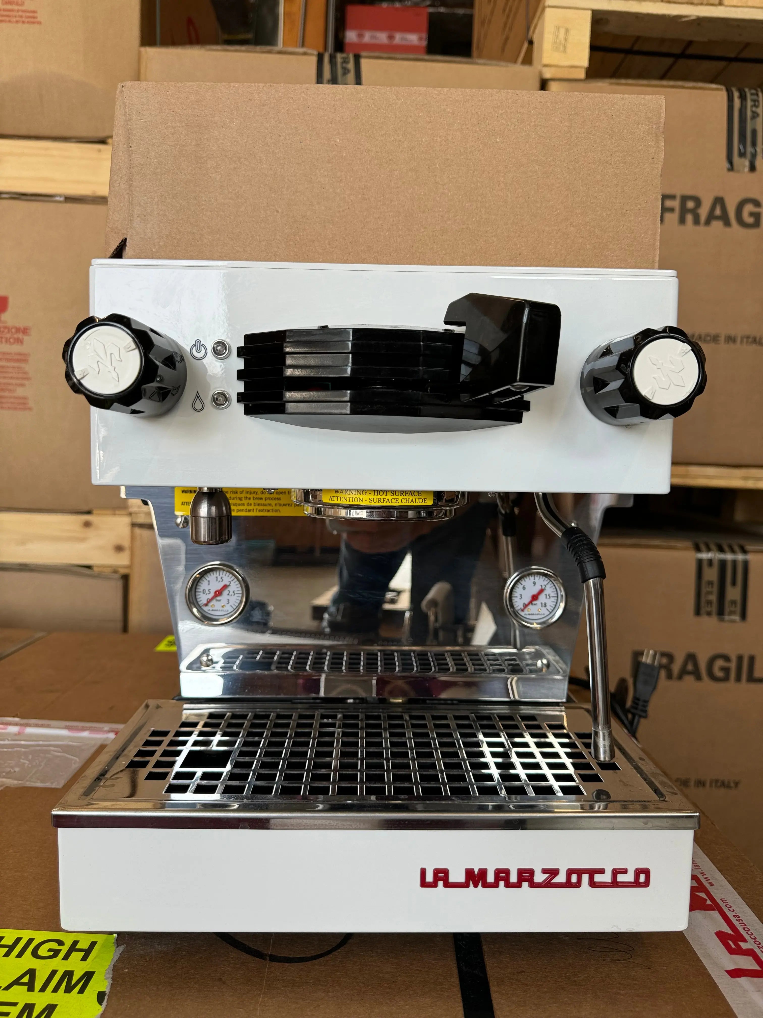 La Marzocco Linea Mini 1 Group Commercial Espresso Machine Used at SC Coffee Machine Depot