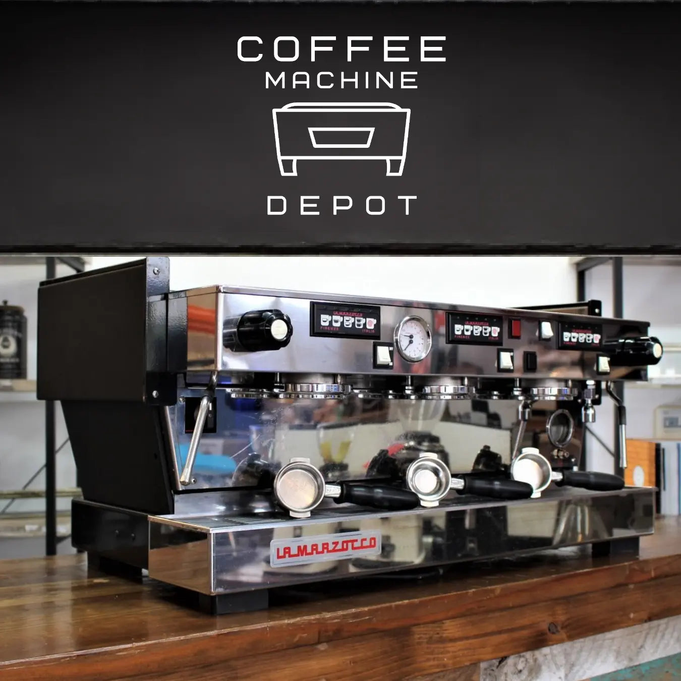 La Marzocco Linea AV - 3 Group Matte Black - 2015 La Marzocco