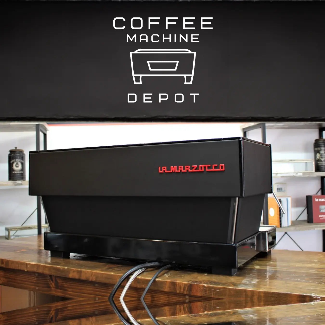 La Marzocco Linea AV - 3 Group Matte Black - 2015 La Marzocco