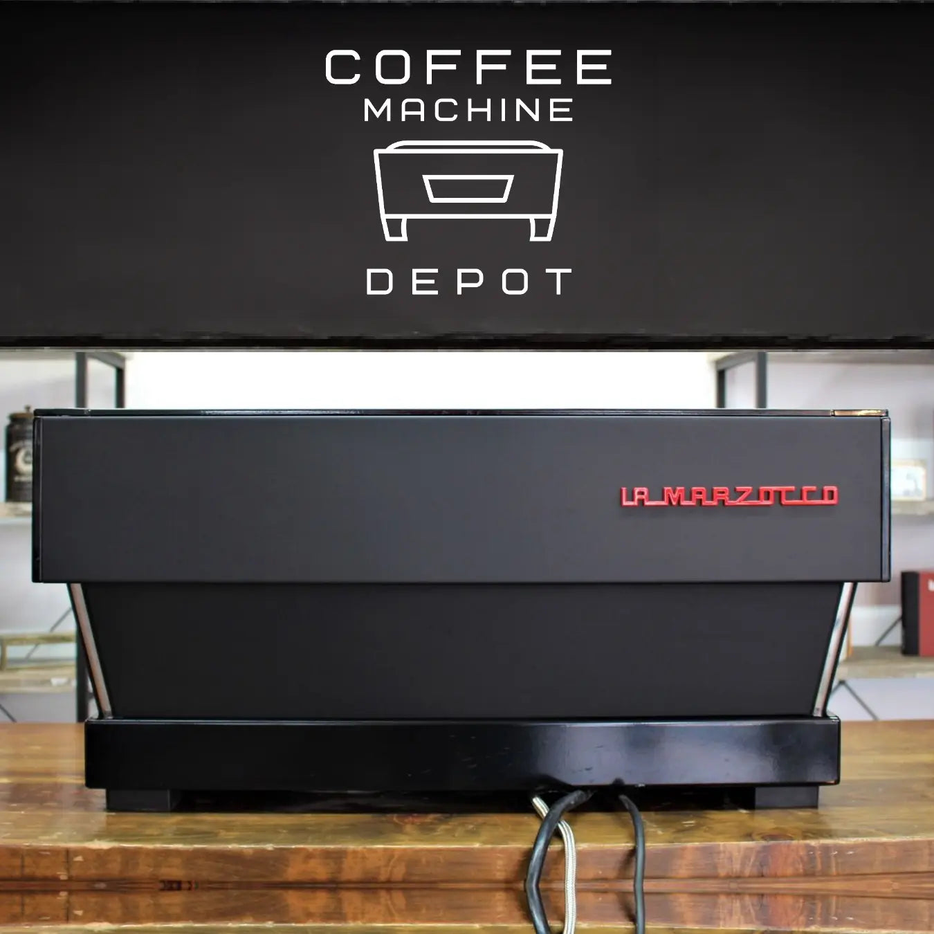 La Marzocco Linea AV - 3 Group Matte Black - 2015 La Marzocco