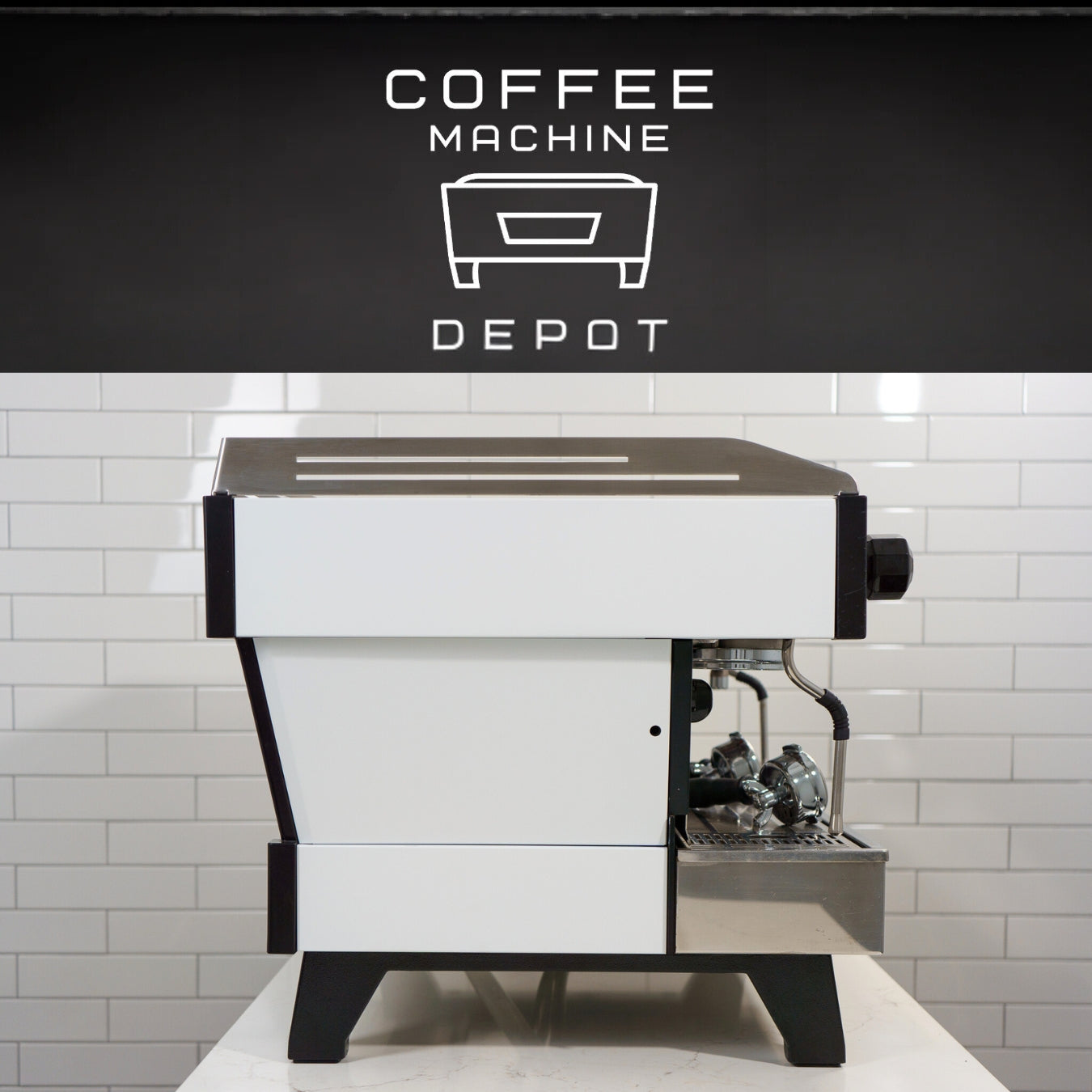 La Marzocco Linea PB 2gr Commercial Espresso Machine - Custom White