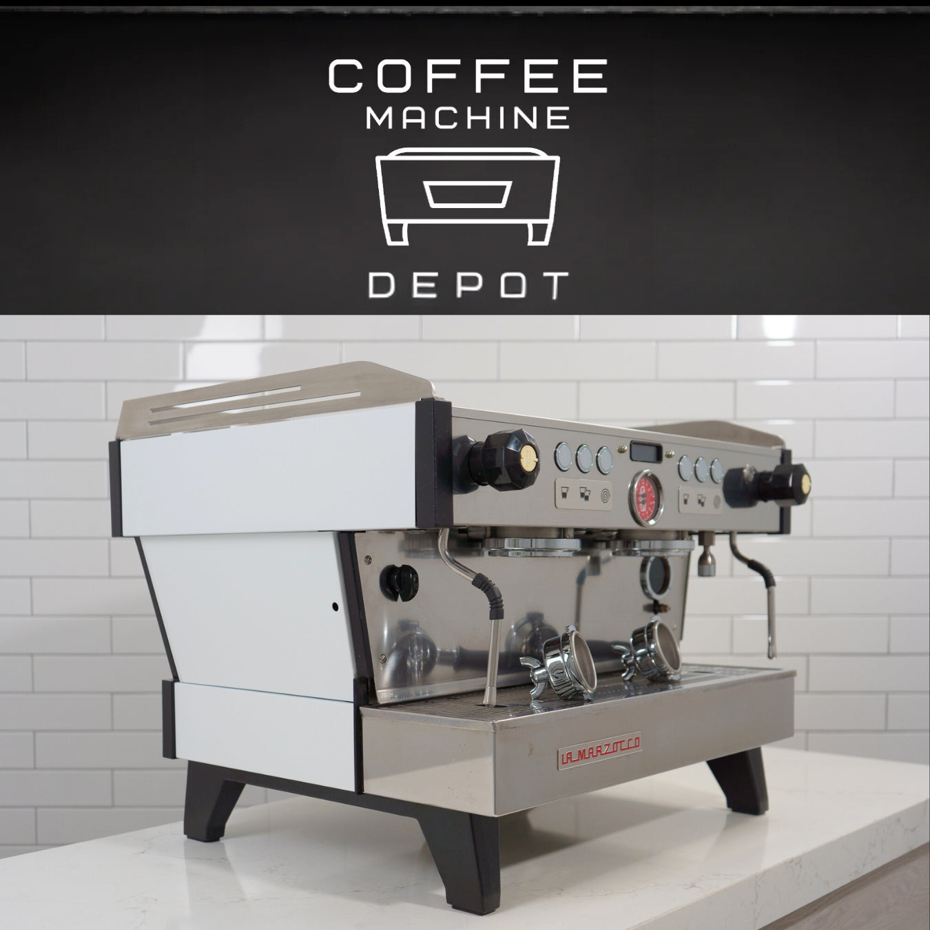 La Marzocco Linea PB 2gr Commercial Espresso Machine - Custom White