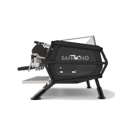 Sanremo Cafe Racer Naked  (Black/Black) 2 Group Espresso Machine Sanremo